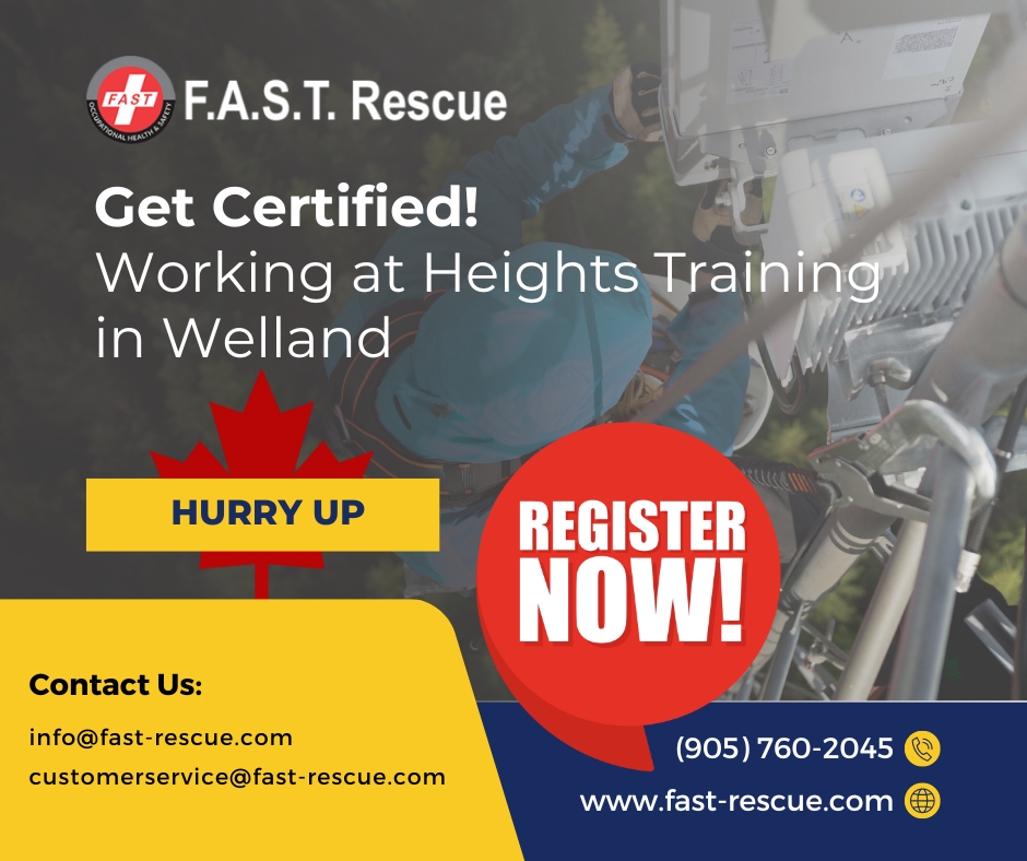 Working At Heights Training In Welland By Fast Rescue